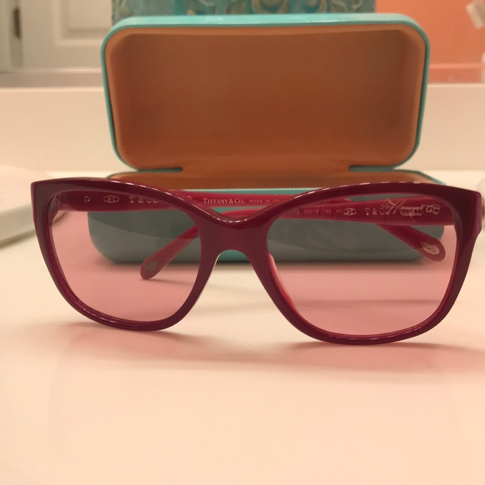 Tiffany and Co Purple Sunglasses